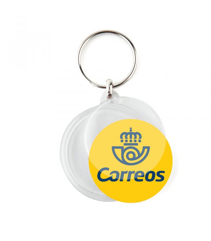 Porte-clé-rond-37 mm-France-GREENGOODIES-2