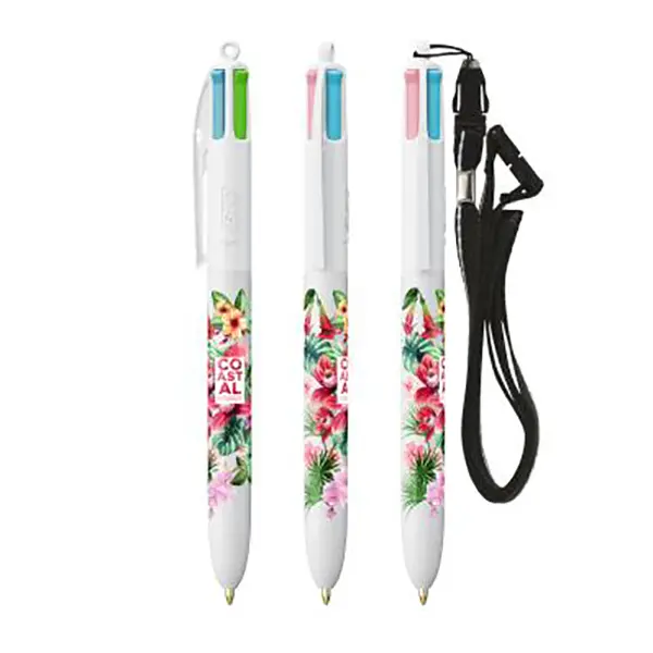 BIC-4-Couleurs-Fashion-bille-+Lanyard-2
